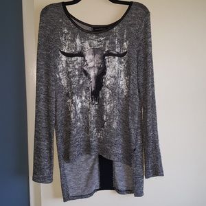 Rock and republic long horn cross shirt